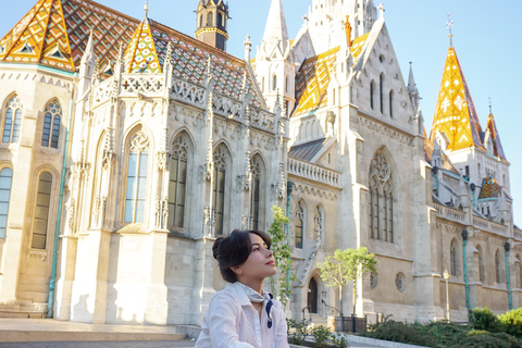 Premium Private Photoshoot in Budapest Private Photoshoot at the fisherman's Bastion