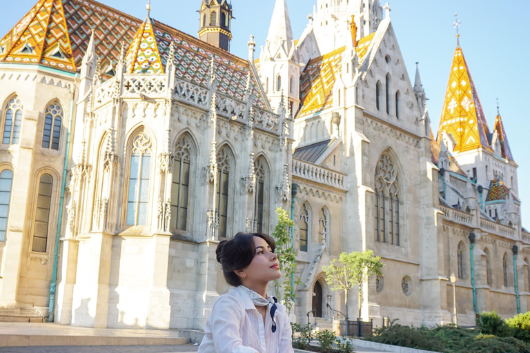 Premium Private Photoshoot in Budapest Private Photoshoot at the fisherman's Bastion