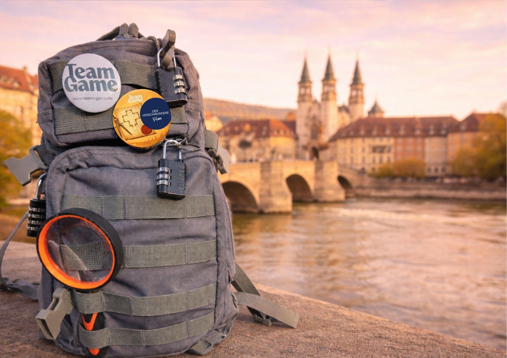 Outdoor Escape Tour - Rätsel-Rucksack Würzburg: Der verschwundene Plan