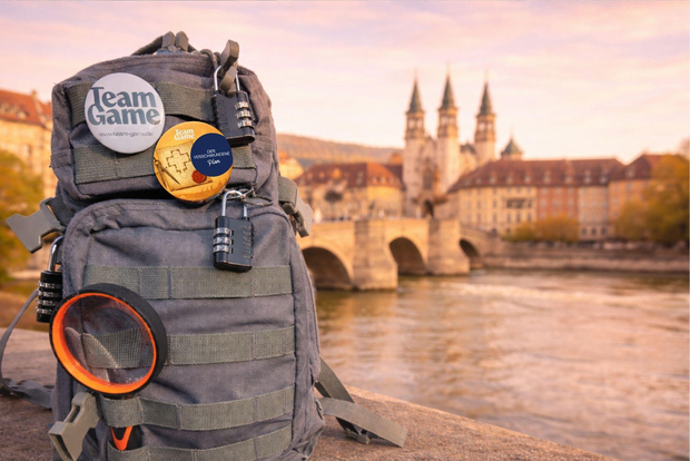 Outdoor Escape Tour - Mochila de acertijos en Wurzburgo: El plan desaparecido