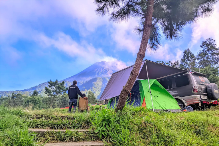 Merapi Volcano Overnight Camping Trip with Transfers Merapi Volcano Overnight Camping Trip with Roundtrip Tranfer