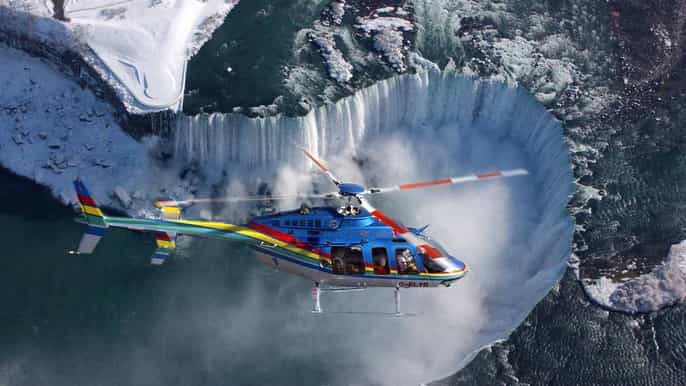 niagara falls hélico croisière et déjeuner skylon tower