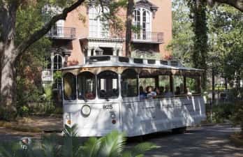 Historische Savannah Busrundfahrt: Hop-On/Hop-Off Historische Savannah Busrundfahrt: Hop-On/Hop-Off