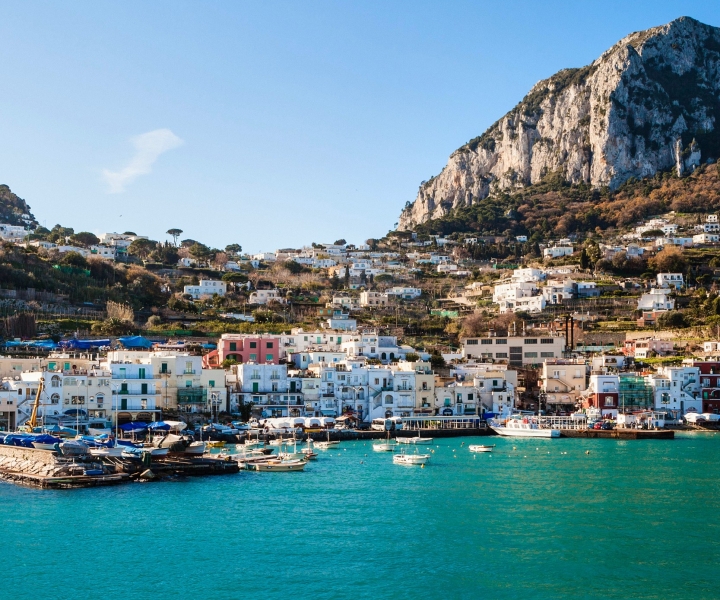 Castellammare/Sorrento: Ferry Ticket to Capri and Positano