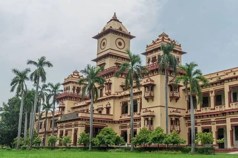 Visite d&#039;une journée tout compris à Varanasi avec vue sur le GangeVaranasi : visite privée d&#039;une journée sans billet