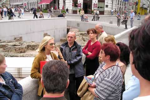tour a pie por el casco antiguo de viena en alemán