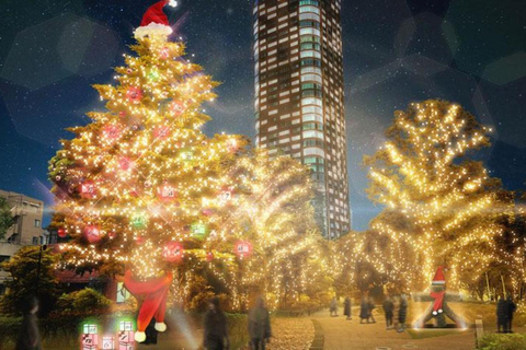 Tokyo: Open-Top Bus Tour with Christmas Illuminations X'mas Tokyo Winter Illuminations (End at Marunouchi)