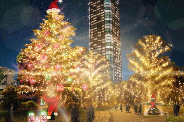 Tokyo: Open-Top Bus Tour with Christmas Illuminations X'mas Tokyo Winter Illuminations (End at Marunouchi)