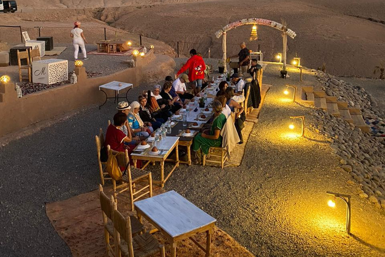 From Marrakech: Agafay Desert Quad & Camel Ride with Dinner Marrakech: Agafay Desert Quad & Camel Rides with Dinner Show