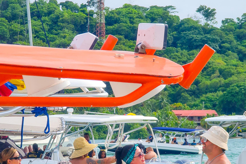 Cartagena: VIP Rumba Tour to Cholon Island with Open Bar Cartagena: VIP Rumba Tour to Isla Cholón with Open Bar