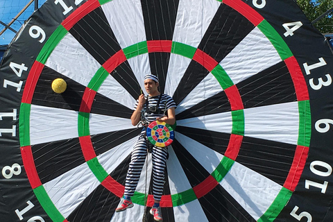 Bratislava: esperienza di footdarts con istruttoreBratislava: Prova il footdarts con un istruttore