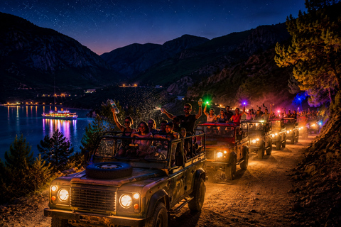 Side: Evening Jeep Safari, Green Canyon Cruise & Dinner