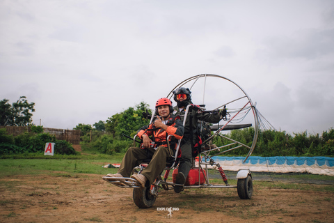 Paramotor Flight Experience in Vang Vieng, Laos