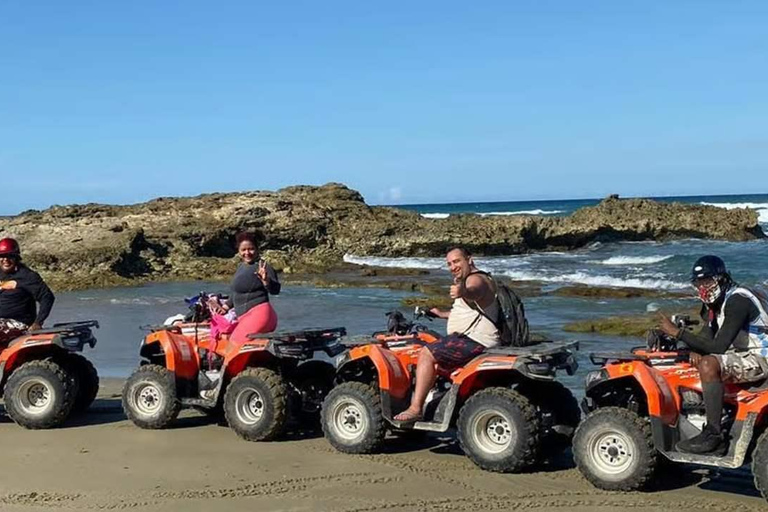 Puerto Plata: ATV Tour with Cigar Factory & Beach Stop