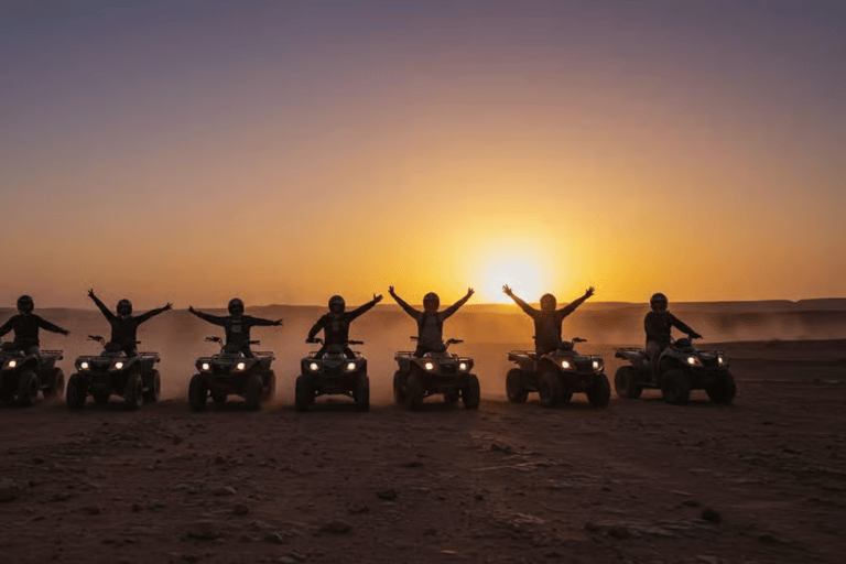 Marrakech: Agafay Desert Quad & Camel Rides with Dinner Show