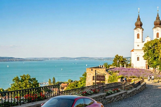 Budapest: Lake Balaton & Tihany Porsche Taycan VIP Tour
