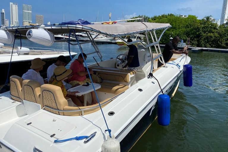 Cartagena: Private Full-Day Luxury-Boat Rosario Islands Tour