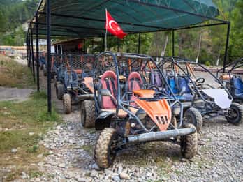 Super Combo: zjazdy na linie, rafting, safari jeepem i buggy z lunchem