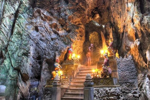 Hoi An/Da Nang : Marble Mountains -Lady Buddha Half Day Tour Afternoon Shared Tour without Lunch