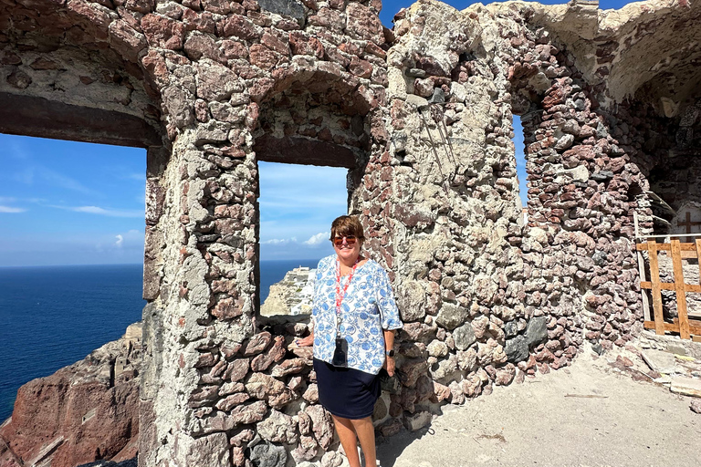 Santorin : visite des temps forts avec Oia et Pyrgos MegaloxoriSantorin : visite des temps forts avec Oia, Pyrgos et Megalochori