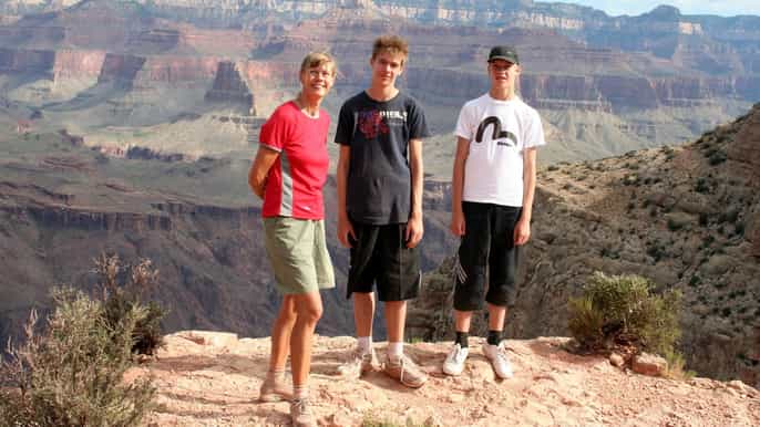 da las vegas tour privato del grand canyon south rim