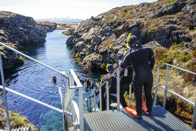 Esnórquel en la fisura de Silfra: aventura en grupo reducidoDesde Thingvellir: opción sin servicio de recogida