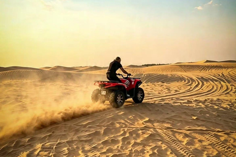 Marrakech to Agafay: Sunset, Quad, Camel & Dinner, Fire show