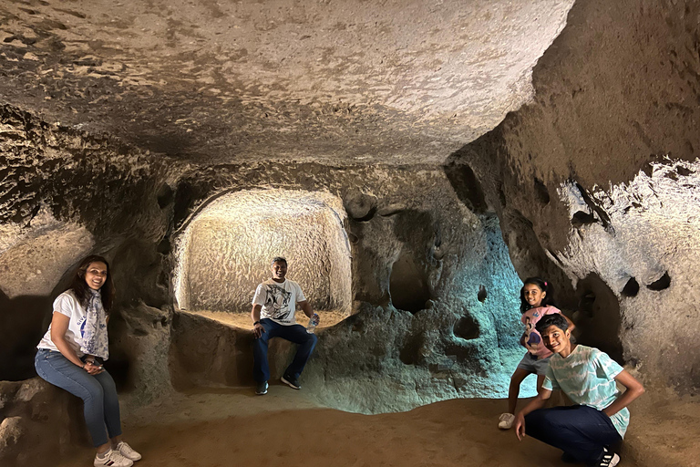 Capadocia: tour de la ciudad subterránea oculta con entrada y cerámicaCapadocia: tour privado de la ciudad subterránea con entrada y cerámica