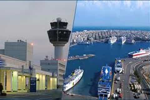 Privévervoer tussen de luchthaven van Athene en de haven van Piraeus