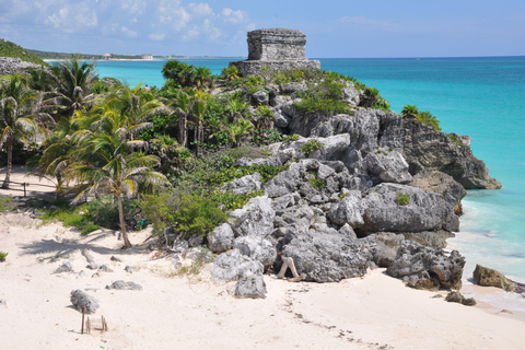 De Cancun: Excursão de um dia a Tulum e Chichen Itza com CenoteVisita com serviço de busca no hotel em Cancún