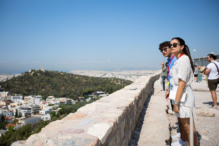 From Piraeus Port: Acropolis and Parthenon Mythology Tour Acropolis Walking Tour With Tickets