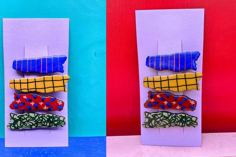 Cass Art Liverpool: Paint Your Own Hair Clips Workshop Paint Your Own Hair Clips Workshop