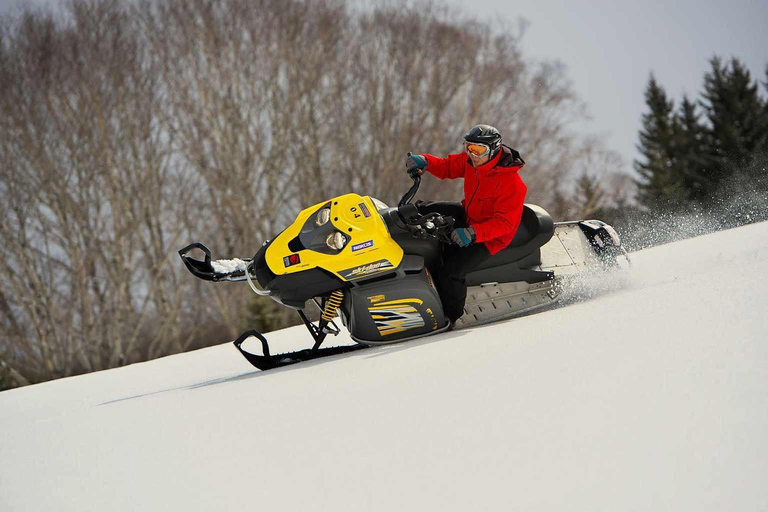 Hokkaido Winter: Toya Lake & Kimobetsu Snowmobile Day Trip