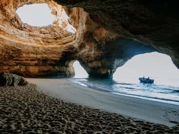 Desde Armação de Pêra: Tour en barco por las Cuevas y Playas de Benagil