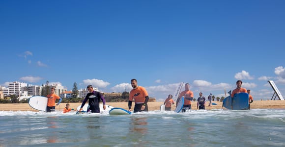 Praia da Rocha Surfing Lesson - small group beginners lesson