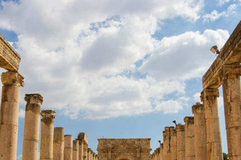 Explore o norte da Jordânia: de Amã a Jerash, Ajloun e Umm Qais