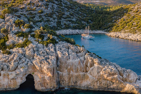 De Ucagiz: Viagem de 1 dia para Kekova de barcoPasseio de barco de um dia de Ucagiz à Ilha Kekova