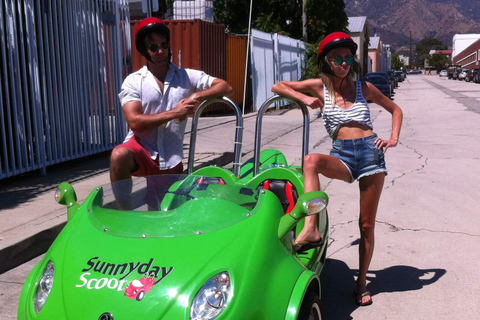 Los Angeles: 1-Hour Mini-Car Guided Adventure Ride YOU Drive Los Angeles: One Hour Mini-Car Scoot Guided Adventure Ride
