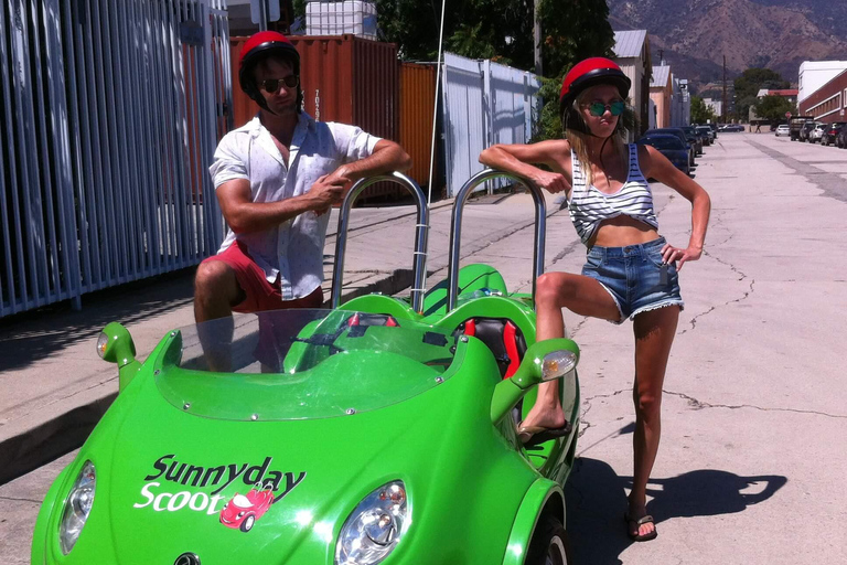 Los Angeles: 1-Hour Mini-Car Guided Adventure Ride YOU Drive Los Angeles: One Hour Mini-Car Scoot Guided Adventure Ride