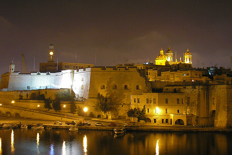 Malta: crucero nocturno por puerto Marsamxett y Gran Puerto