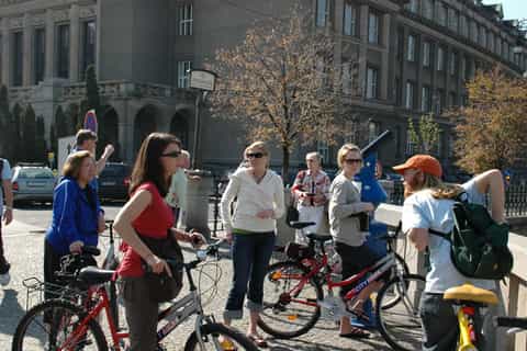 Prag: cykeltur till stadens höjdpunkter på 2.5 timma