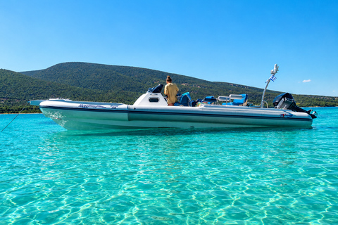 Chania Bay: Private Cruise with Snacks&Drinks, Snorkel-11PAX