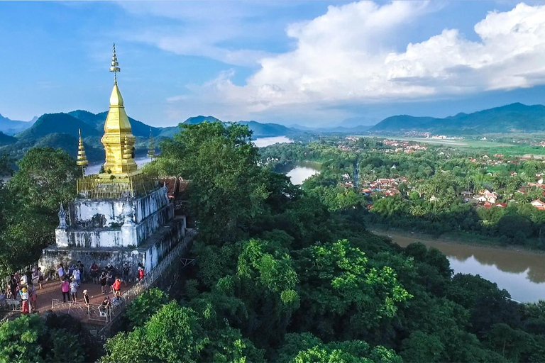 Excursão particular de 1 dia e almoço em Luang Prabang