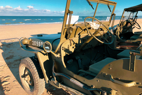 WW2 Jeep Tour Utah Beach - Sainte Mere Eglise 2h