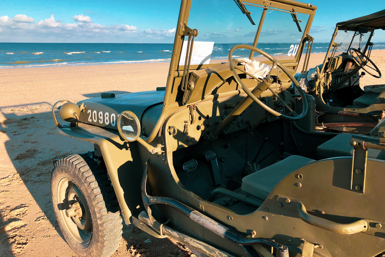 WW2 Jeep Tour Utah Beach - Sainte Mere Eglise 2h