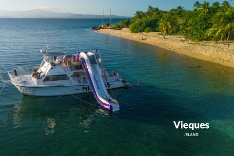 Fajardo: Vieques Island Snorkeling with Turtles Boat Tour