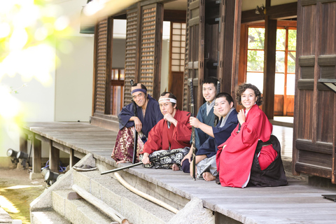 Kyoto : Expérience du sabre de samouraï au temple Myokaku-ji