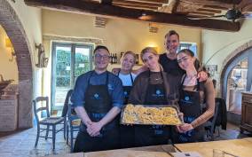 Pienza: Tuscan Cooking Class of Homemade Pastas and Cantucci