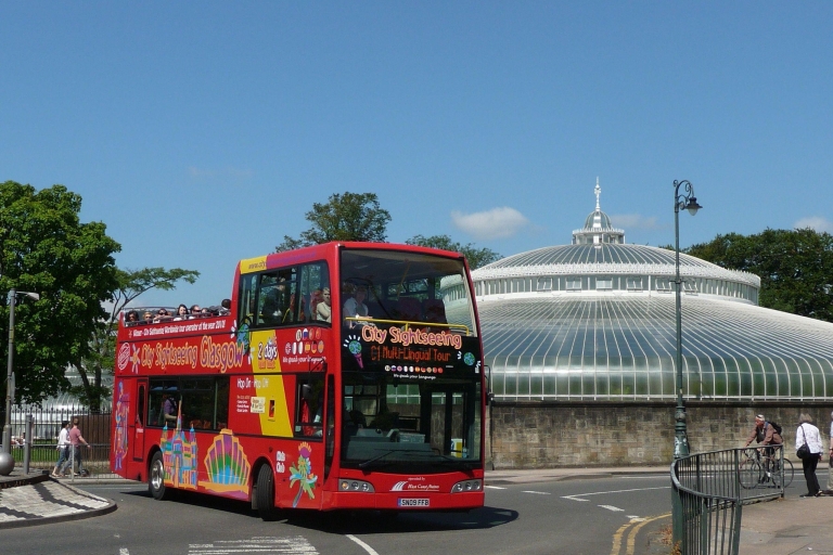 City Sightseeing Glasgow: tour en autobús turísticoAutobús turístico en Glasgow: ticket de 2 días
