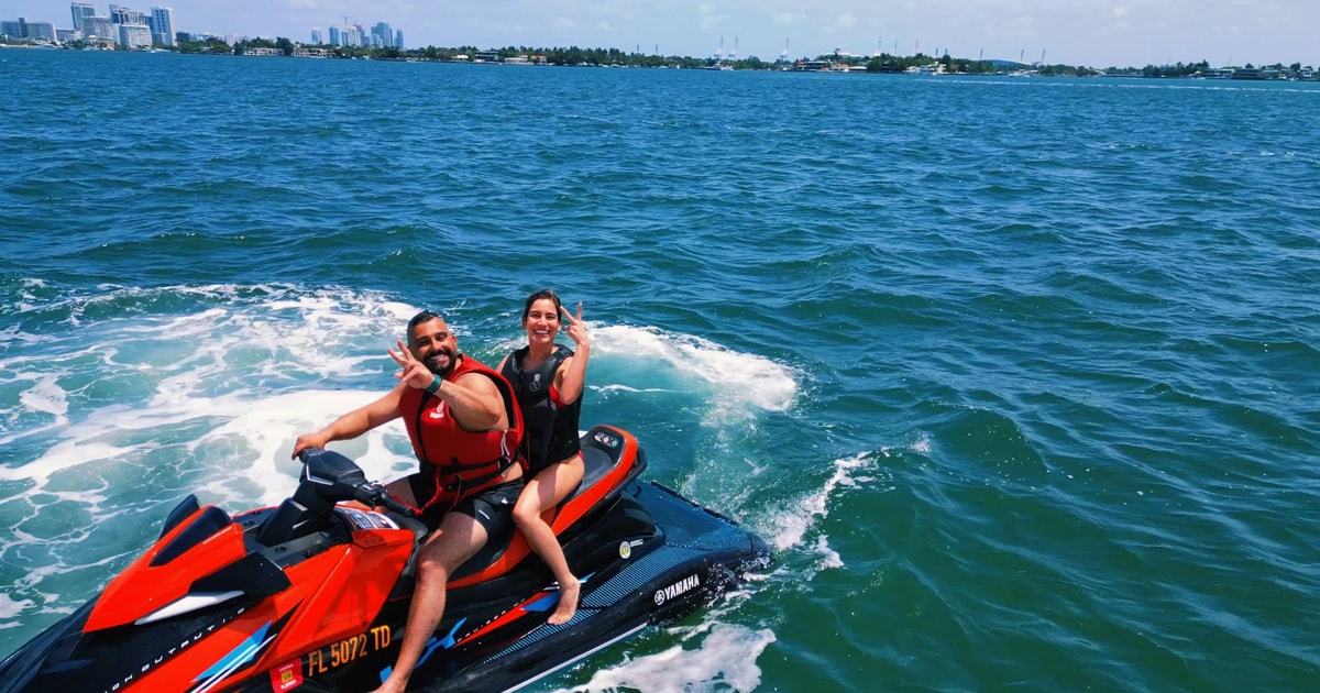 Biscayne Bay Jet Ski Rental & Free Jet Boat Ride | GetYourGuide